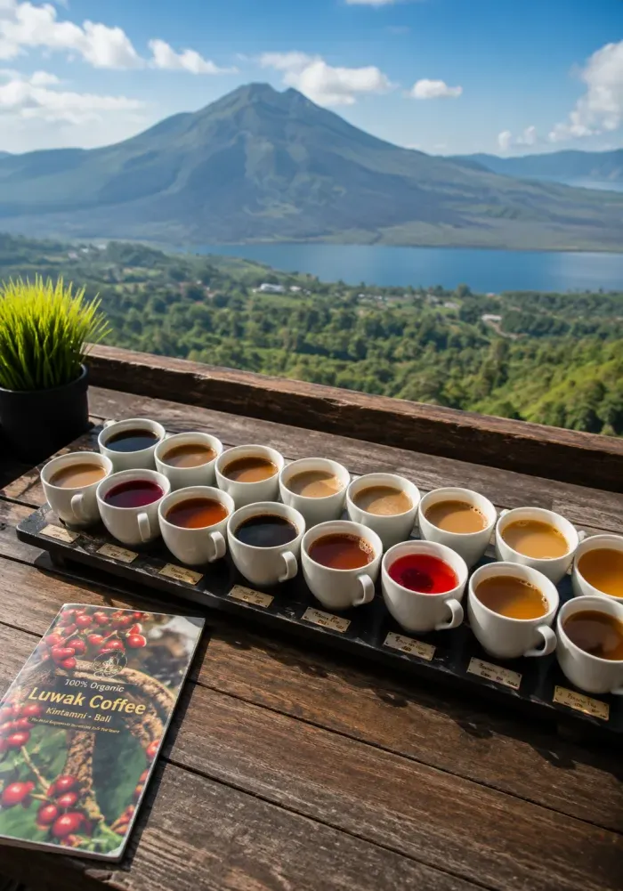 Coffee Plantation in Kintamani Bali